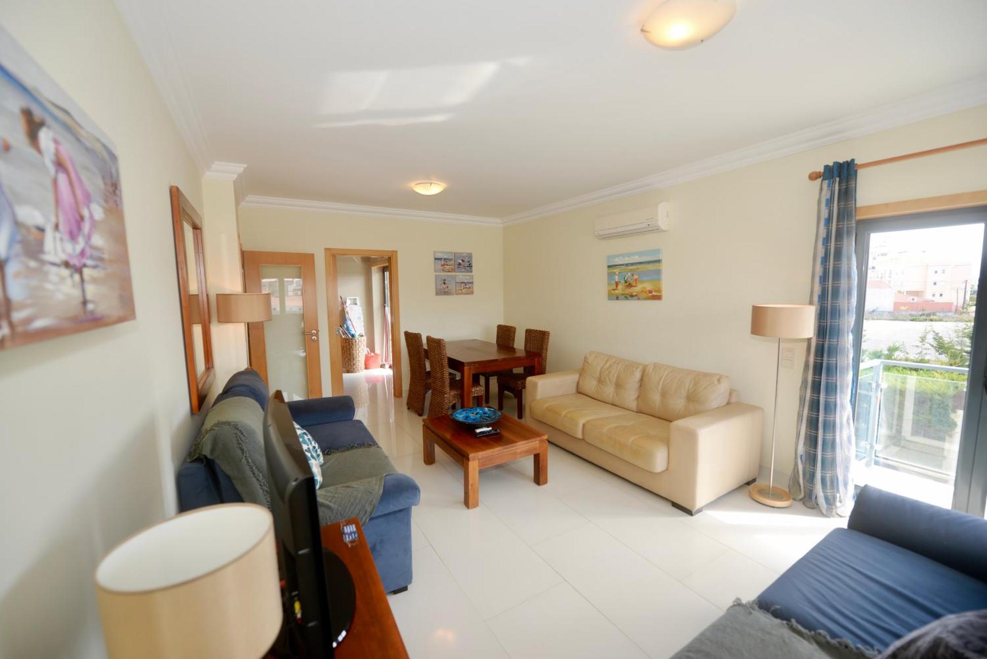 Pebble - 1 Bedroom Apartment Sleeps 5 With Pool & Tennis Court São Martinho do Porto Zewnętrze zdjęcie